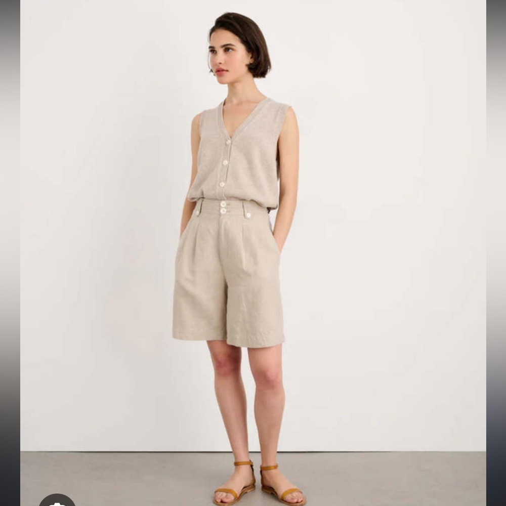 Emilia Sweater Vest Oatmeal